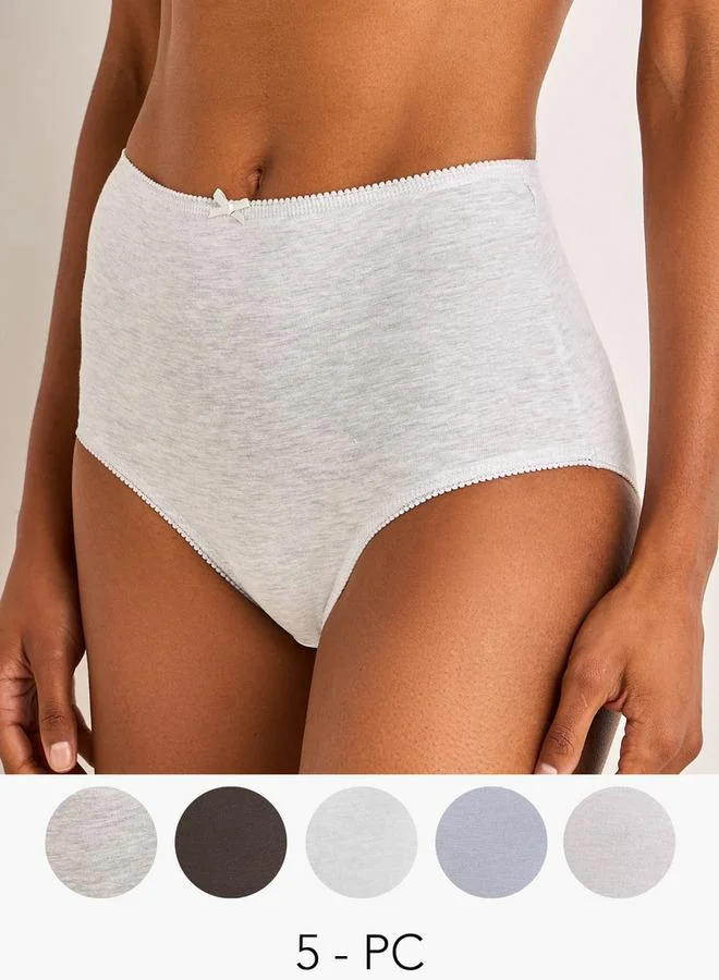 Splash FAV Set of 5 - Full Briefs with Bow Detail